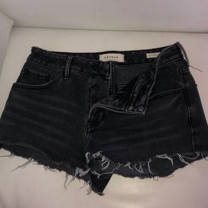 Pacsun mid rise denim shorts
